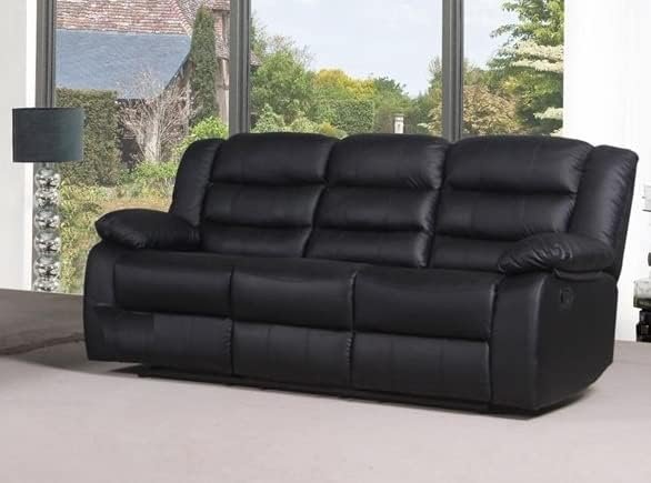 MNS Leather Recliner Sofa - Image 7